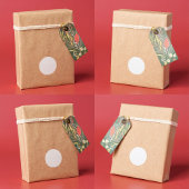 Klassieke ronde en  Stickers | Aangepaste vormen