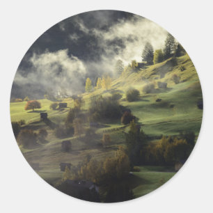 Klassieke ronde sticker