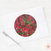 Klassieke ronde sticker (Envelop)