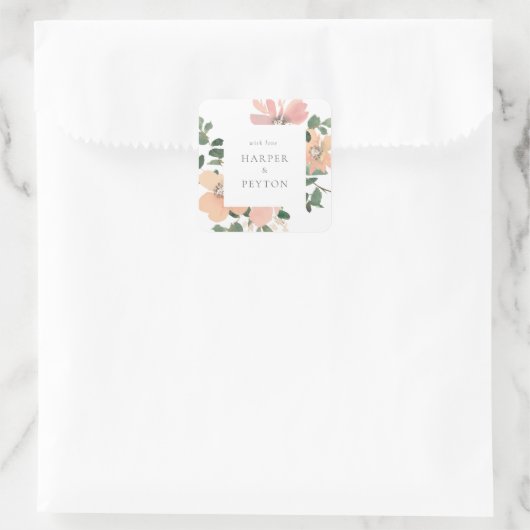 Klassieke ronde sticker (Tas)