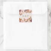 Klassieke ronde sticker (Tas)