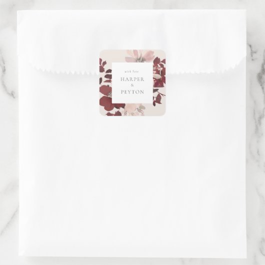 Klassieke ronde sticker (Tas)