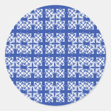Klassieke Ronde Sticker