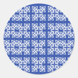 Klassieke Ronde Sticker