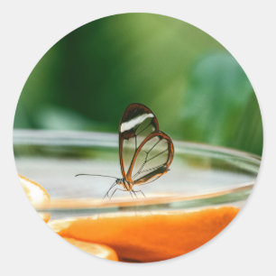 Klassieke ronde sticker