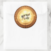 Klassieke ronde Sticker, glanzend, groot, 3 inch ( Ronde Sticker (Tas)