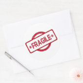 Klassieke ronde sticker, glanzend, groot, 3 inch ( ronde sticker (Envelop)