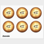Klassieke ronde Sticker, glanzend, groot, 3 inch ( Sticker (Vel)