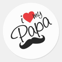 Klassieke ronde sticker, glanzend, klein, 1½ inch