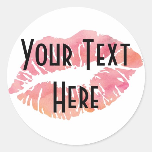 Klassieke ronde sticker, glanzend, klein, 1½ inch ronde sticker (Voorkant)