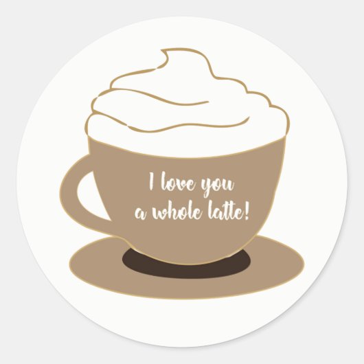 Klassieke Ronde Sticker, Glossy Ronde Sticker (Voorkant)