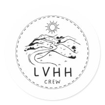 Klassieke ronde stickers