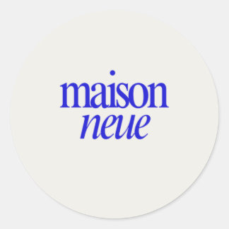 Klassieke Ronde Stickers