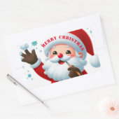 Klassieke ronde stickers (Envelop)