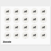 KLASSIEKE RONDE STICKERS (Vel)