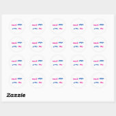 Klassieke Ronde Stickers (Vel)