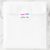 Klassieke Ronde Stickers (Tas)