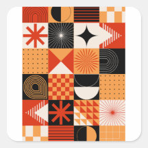 Klassieke ronde stickers