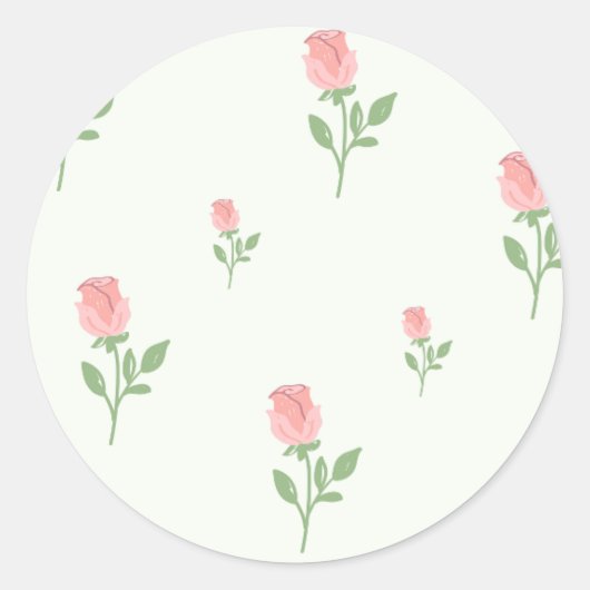 Klassieke ronde stickers (Voorkant)