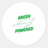 Klassieke ronde stickers (Voorkant)