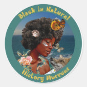 Klassieke ronde stickers (Voorkant)