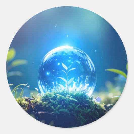 Klassieke ronde stickers (Voorkant)