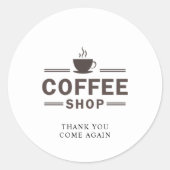 Klassieke ronde stickers (Voorkant)