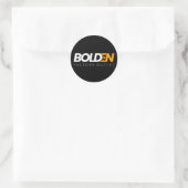 Klassieke Ronde Stickers (Tas)