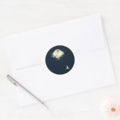 Klassieke ronde stickers (Envelop)