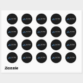 Klassieke Ronde Stickers (Vel)