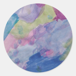 Klassieke ronde stickers