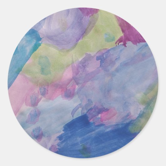 Klassieke ronde stickers (Voorkant)