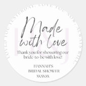 Klassieke ronde stickers (Voorkant)