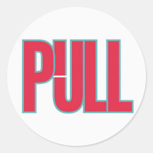 Klassieke ronde stickers