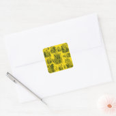 Klassieke ronde stickers (Envelop)
