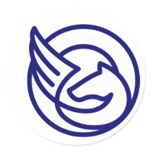 Klassieke ronde stickers