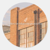 Klassieke Ronde Stickers (Voorkant)