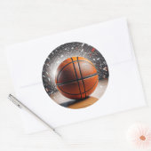 Klassieke ronde stickers (Envelop)