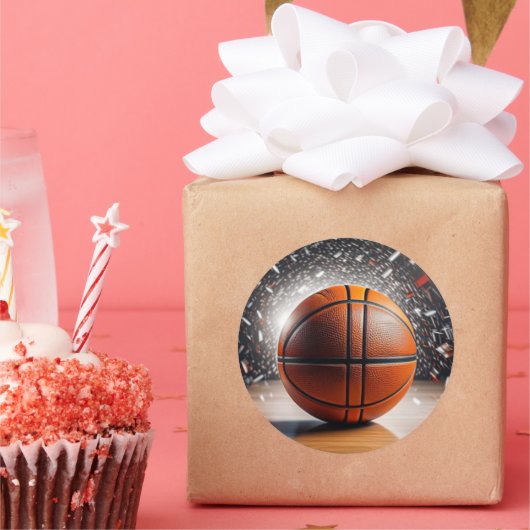 Klassieke ronde stickers (Feest)