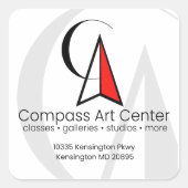 Klassieke ronde stickers (Voorkant)