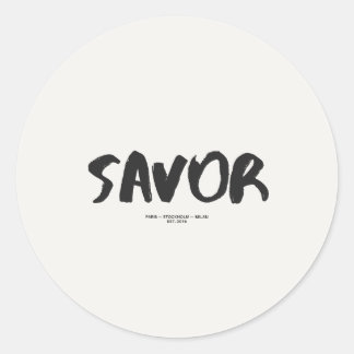 KLASSIEKE RONDE STICKERS