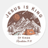 Klassieke ronde stickers (Voorkant)