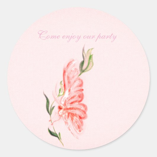 Klassieke ronde stickers (Voorkant)