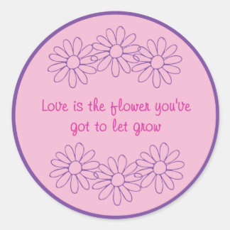 Klassieke ronde stickers