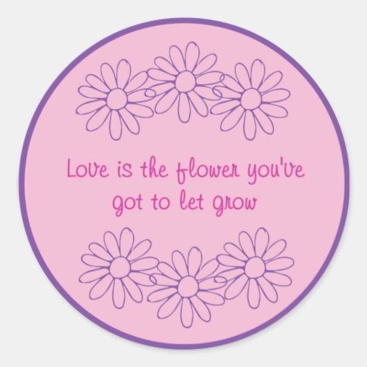 Klassieke ronde stickers (Voorkant)