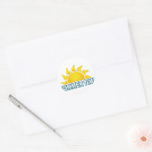 KLASSIEKE RONDE STICKERS (Envelop)