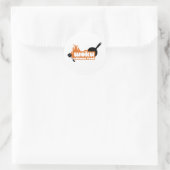 KLASSIEKE RONDE STICKERS (Tas)