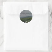 Klassieke ronde stickers (Tas)