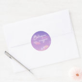 Klassieke Ronde Stickers (Envelop)
