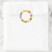 Klassieke ronde stickers (Tas)